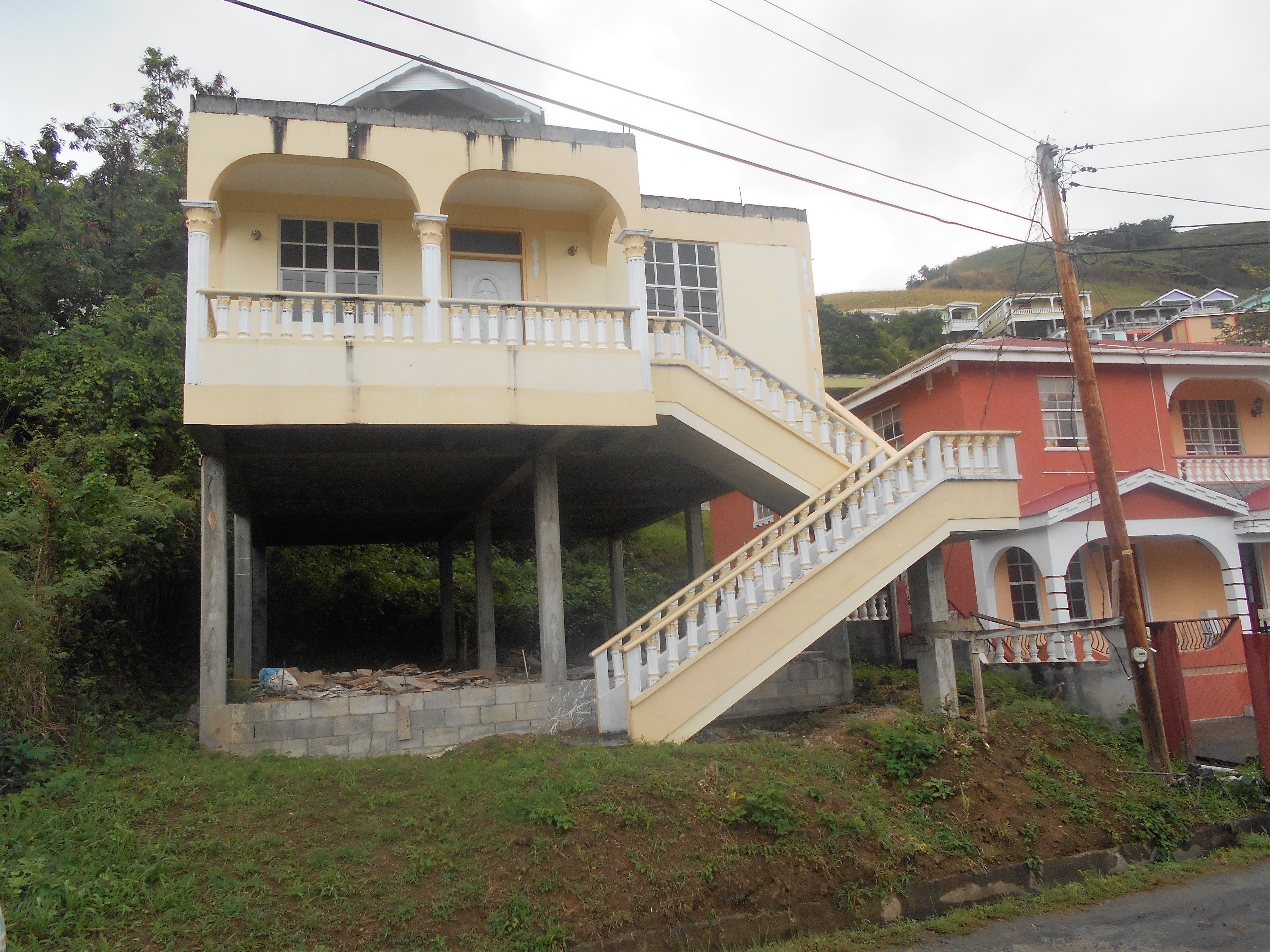 3 bedrooms, 1 bath brand new house in Canefield